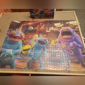 1000 Pc Monster Chorus Puzzle with Vibrant Colors